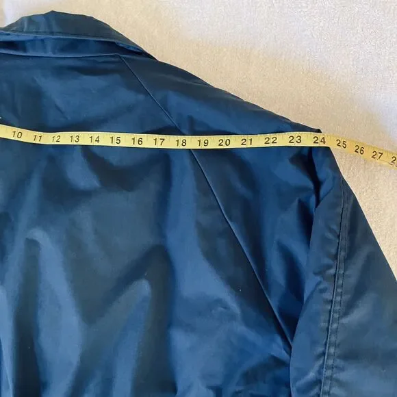 RARE Vtg Swingster Supersweet Feeds Jacket Puffer XXL Blue Winter Farm Ski Y2K - Picture 11 of 16